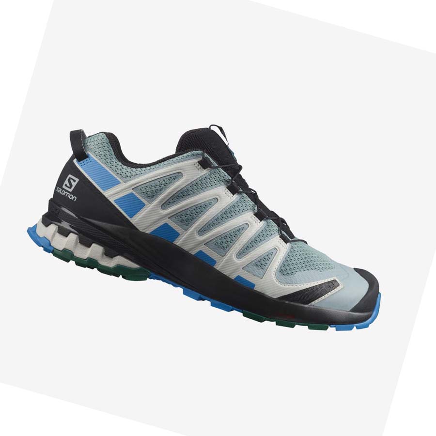 Tenis Para Trail Running Salomon XA PRO 3D v8 Hombre Verde Menta | MX 3526GSO